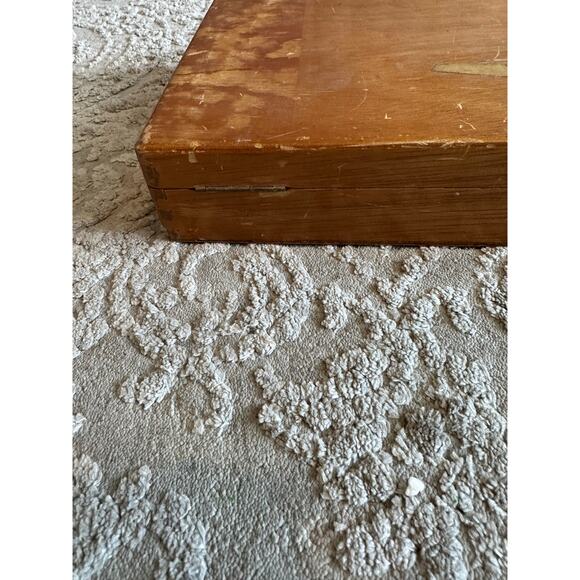 Vintage French Lefranc Artist Soft Pastels and Original Wood Box - Picture 11 of 11